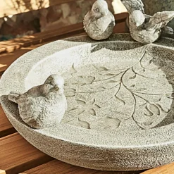 LOBERON Décorations De Jardin*Abreuvoir à oiseaux Joalien
