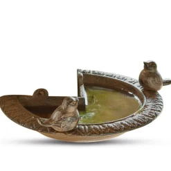 LOBERON Décorations De Jardin*Abreuvoir pour oiseaux Laver