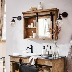 LOBERON Meubles Avec Miroir|Armoires Et Étagères*Armoire de toilette Taylors Island