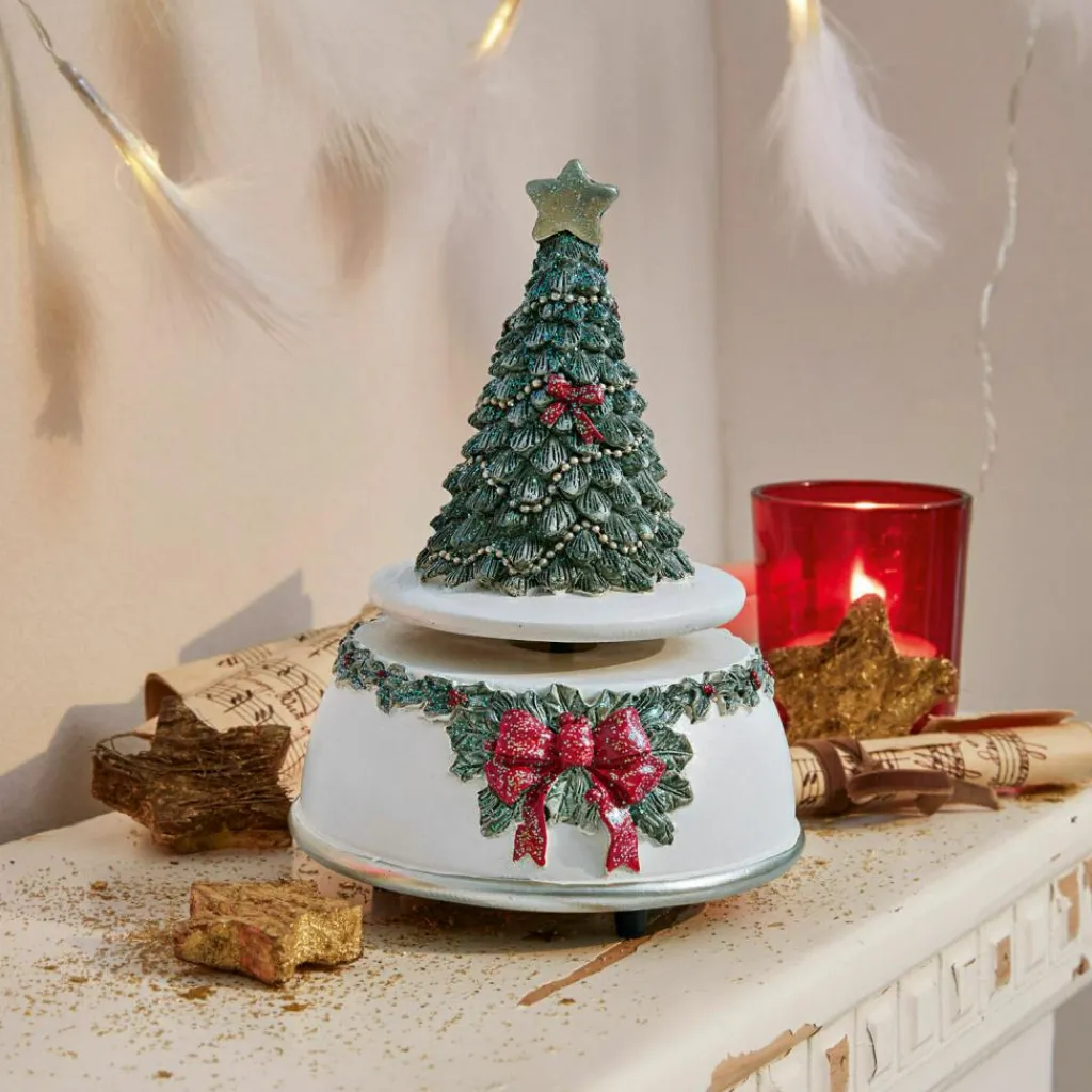 LOBERON Objets Décoratifs De Noël*Boîte à musique Rebets