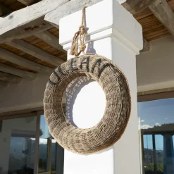 LOBERON Décorations De Jardin*Bouée de sauvetage décorative Oceen