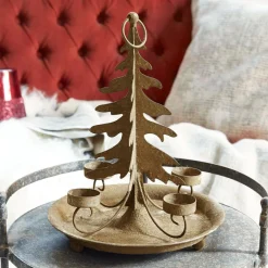 LOBERON Décorations De Table De Noël|Photophores, Chandeliers Et Lanternes*Bougeoir Lunvik