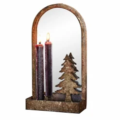LOBERON Photophores, Chandeliers Et Lanternes|Objets Décoratifs De Noël*Bougeoir mural Telford