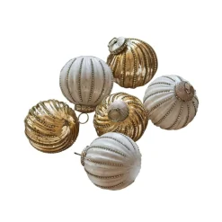 LOBERON Boules De Noël*Boule de nuit molle, set de 6 Shaela