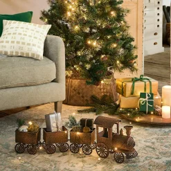 LOBERON Sapins Et Accessoires*Cache-pied pour sapin de Noël Eden
