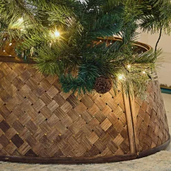 LOBERON Sapins Et Accessoires*Cache-pied pour sapin de Noël Eden