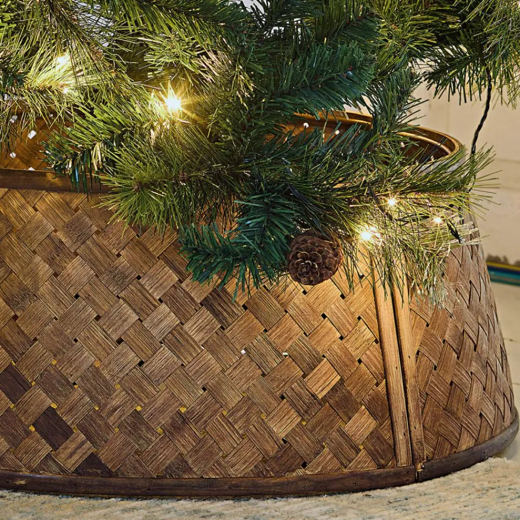 LOBERON Sapins Et Accessoires*Cache-pied pour sapin de Noël Eden