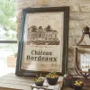 LOBERON Tableaux|Panneaux Décoratifs Et Tableaux*Cadre Château Bordeaux