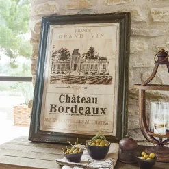 LOBERON Tableaux|Panneaux Décoratifs Et Tableaux*Cadre Château Bordeaux