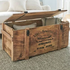LOBERON Coffres|Commodes*Caisse en bois Eskeny