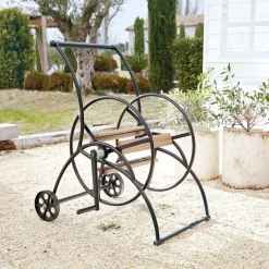 LOBERON Outils De Jardin*Chariot enrouleur de tuyau d’arrosage Middleby