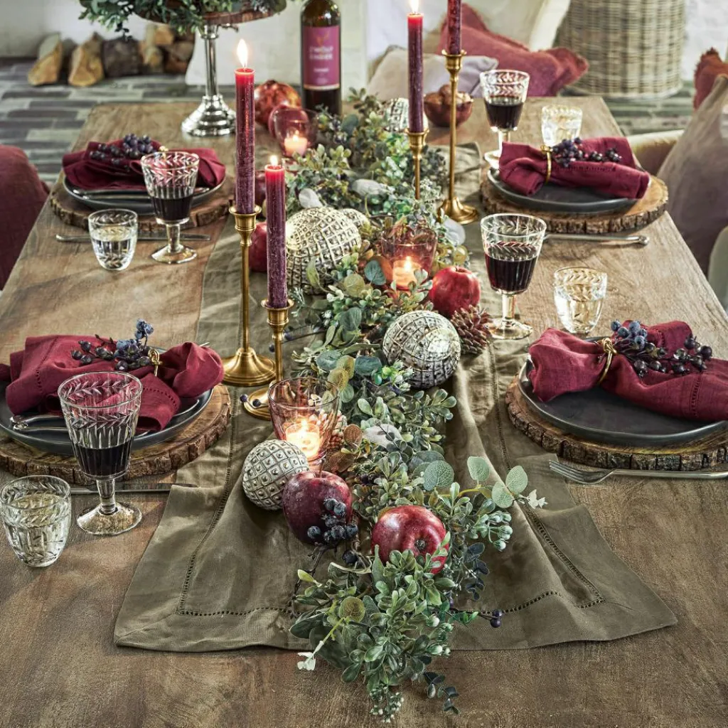 LOBERON Nappes|Linge De Table*Chemin de table Covent Garden