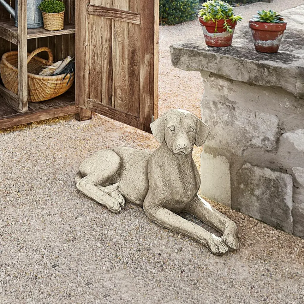 LOBERON Décorations De Jardin*Chien Socrate