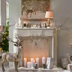 LOBERON Figurines De Noël*Chouette décorative Heriette