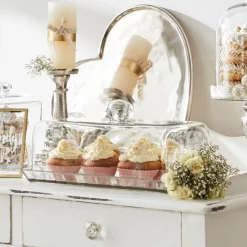 LOBERON Boîtes Et Cloches En Verre|Boîtes Et Cloches En Verre*Cloche en verre avec plateau Nelia