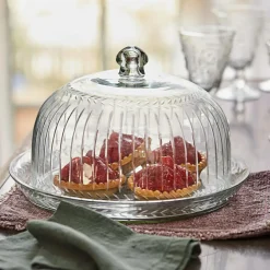 LOBERON Boîtes Et Cloches En Verre|Boîtes Et Cloches En Verre*Cloche en verre avec plateau Layla