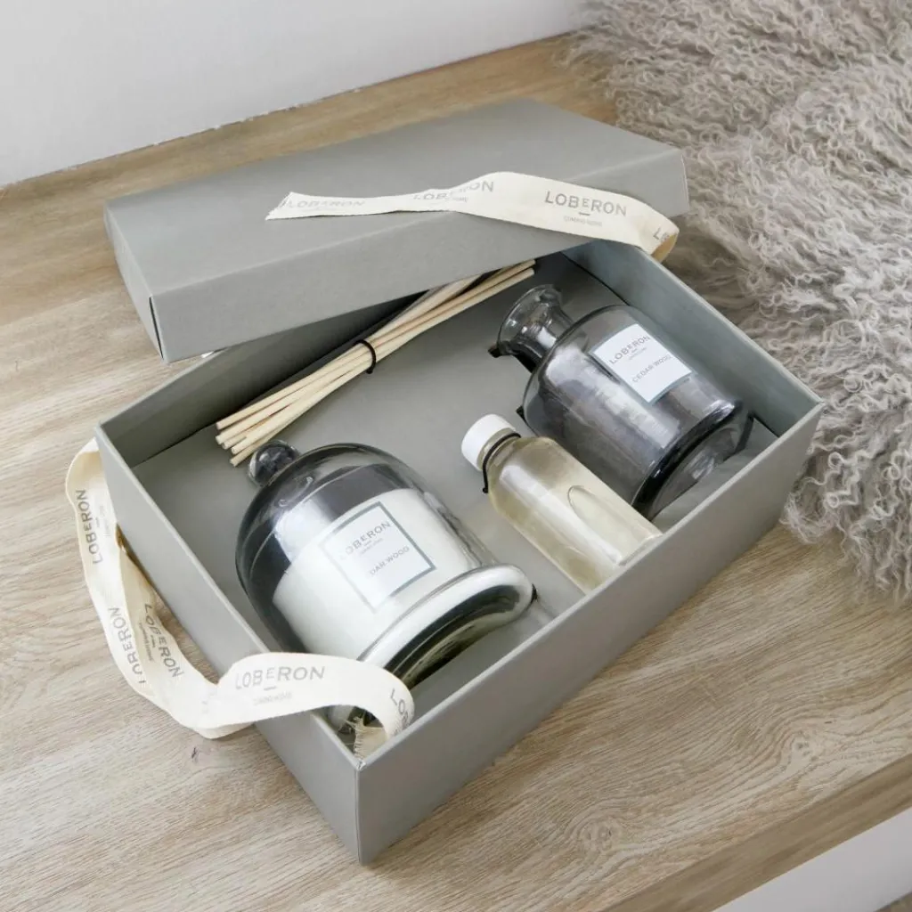 LOBERON Bougies|Porte-Bougies*Coffret de senteurs Vanis