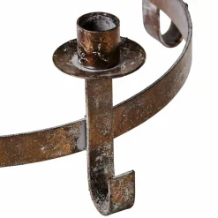 LOBERON Bougeoirs|Plateaux Et Présentoirs*Couronne à bougies avec plateau Ivremont
