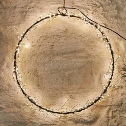 LOBERON Accessoires Lumineux|Décorations Lumineuses*Couronne en LED Estavino