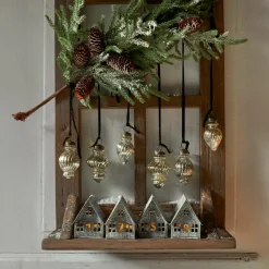 LOBERON Boules De Noël*Décorations de Noël, set de 6 Everelles