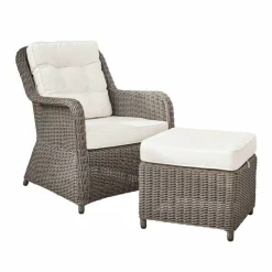 LOBERON Canapés, Chaises Et Fauteuils*Fauteuil avec pouf Bromyard