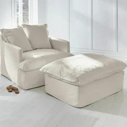 LOBERON Fauteuils|Fauteuils*Fauteuil avec repose-pieds Avignon