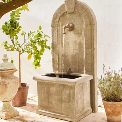LOBERON Pot De Fleurs Fontaine|Étagères À Plantes*Fontaine Ginette