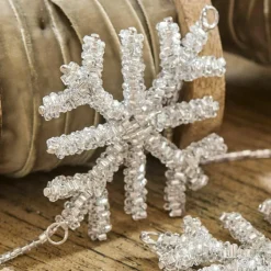 LOBERON Objets Décoratifs De Noël*Guirlande Snowflakes