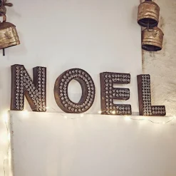 LOBERON Objets Décoratifs De Noël*Lettres NOEL NOEL
