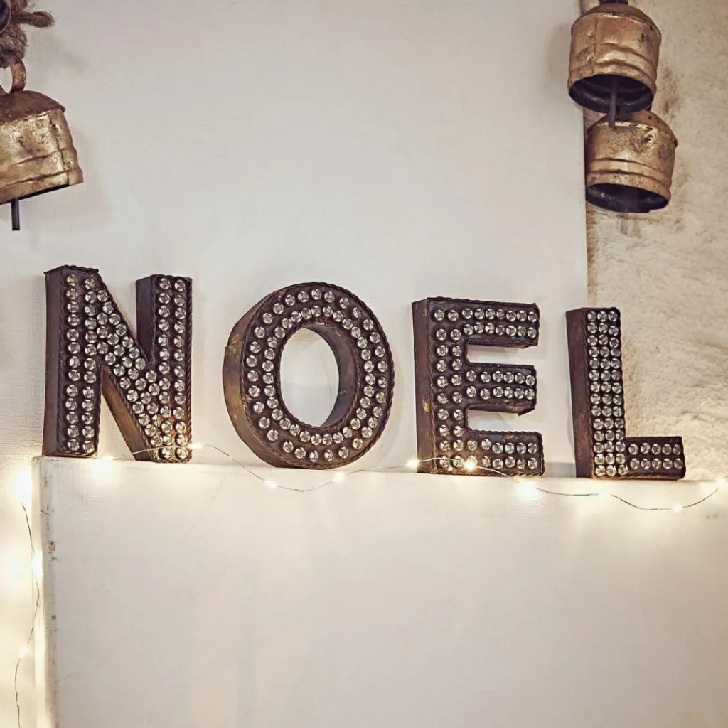 LOBERON Objets Décoratifs De Noël*Lettres NOEL NOEL