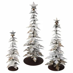 LOBERON Objets Décoratifs|Décoration*Lot de 3 arbres décoratifs Laruns