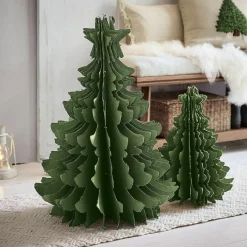 LOBERON Objets Décoratifs De Noël*Lot de 2 arbres décoratifs Amuré