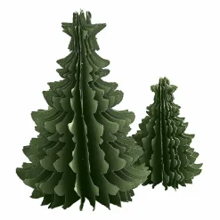 LOBERON Objets Décoratifs De Noël*Lot de 2 arbres décoratifs Amuré