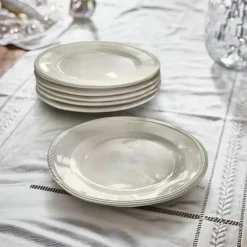 LOBERON Vaisselle|Vaisselle*Lot de 6 assiettes à dessert Norrvik