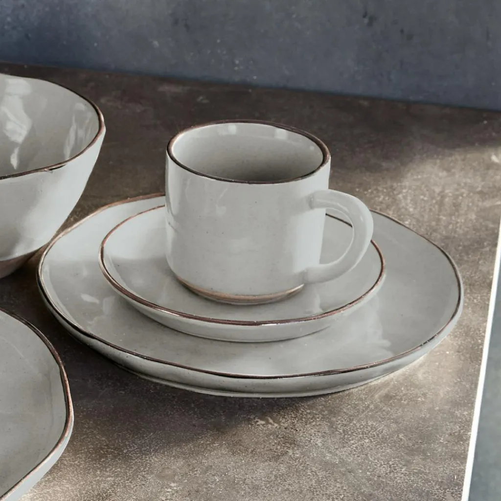 LOBERON Vaisselle|Vaisselle*Lot de 6 assiettes à dessert Biarré