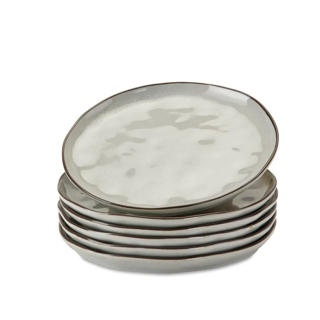 LOBERON Vaisselle|Vaisselle*Lot de 6 assiettes à dessert Biarré