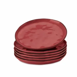 LOBERON Vaisselle|Vaisselle*Lot de 6 assiettes à dessert Biarré
