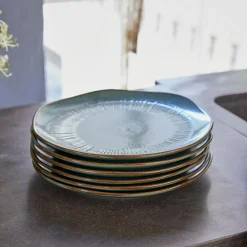 LOBERON Vaisselle|Vaisselle*Lot de 6 assiettes à dessert Périers