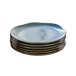 LOBERON Vaisselle|Vaisselle*Lot de 6 assiettes à dessert Périers