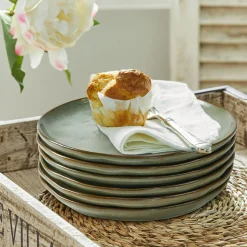 LOBERON Vaisselle|Vaisselle*Lot de 6 assiettes à dessert Biarré
