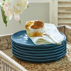 LOBERON Vaisselle|Vaisselle*Lot de 6 assiettes à dessert Biarré