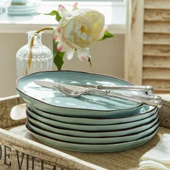 LOBERON Vaisselle|Vaisselle*Lot de 6 assiettes Biarré