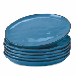 LOBERON Vaisselle|Vaisselle*Lot de 6 assiettes Biarré