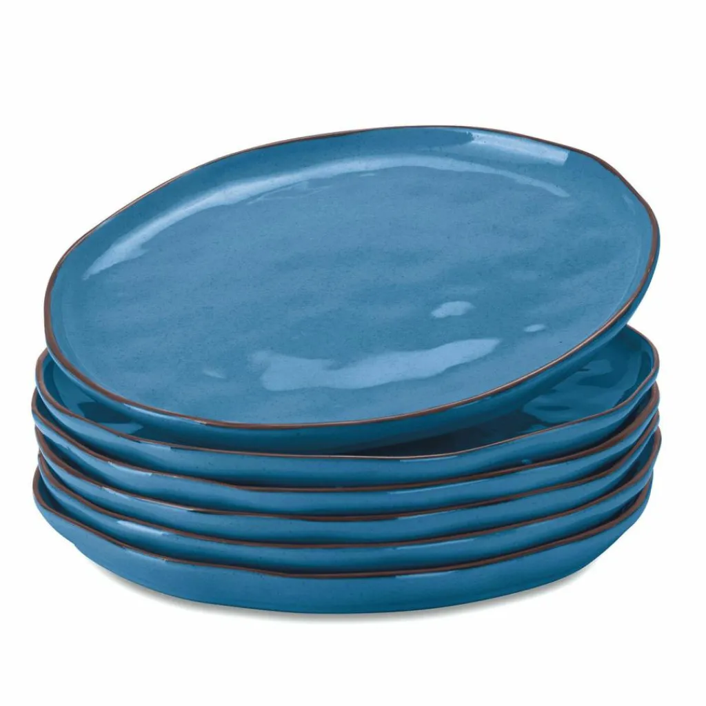 LOBERON Vaisselle|Vaisselle*Lot de 6 assiettes Biarré