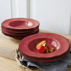 LOBERON Vaisselle|Vaisselle*Lot de 6 assiettes creuses Biarré