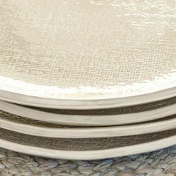LOBERON Vaisselle|Vaisselle*Lot de 4 assiettes Luganville