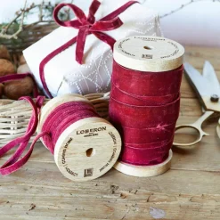 LOBERON Emballages Cadeaux|Accessoires*Lot de 2 bobines de ruban en velours Liandis