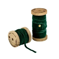 LOBERON Emballages Cadeaux|Accessoires*Lot de 2 bobines de ruban en velours Liandis
