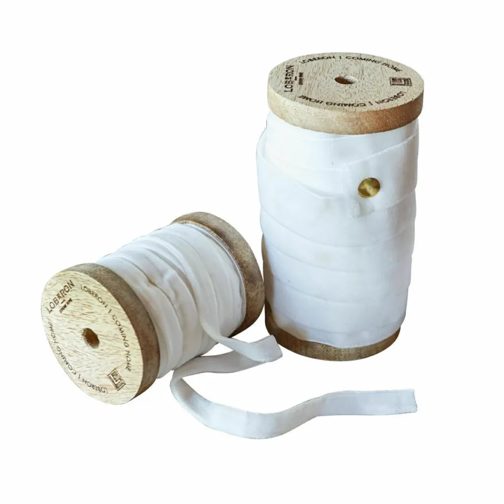 LOBERON Emballages Cadeaux|Accessoires*Lot de 2 bobines de ruban en velours Liandis