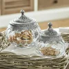 LOBERON Pots|Coupes Et Pots*Lot de 2 bonbonnières en verre Madelon